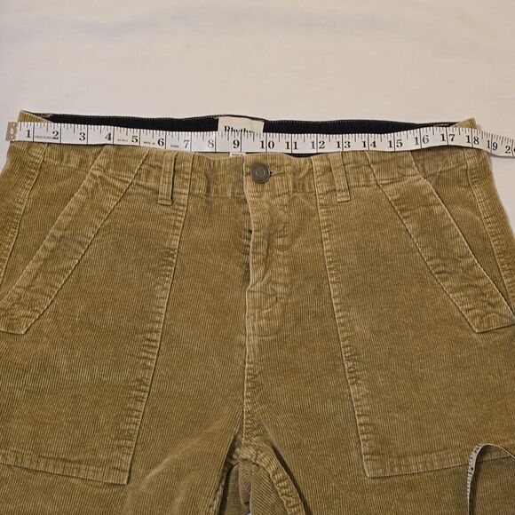 RHYTHM MEN'S COUDOROY SHORTS SIZE 36 - Picture 4 of 8